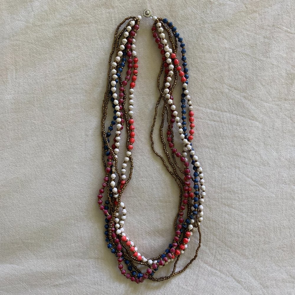31 Bits 'Adeline' Multi-strand Necklace